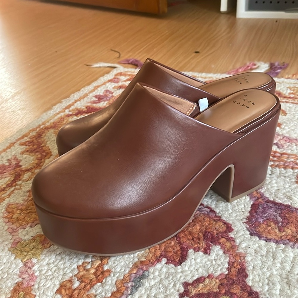 A New Day - Platform Clogs